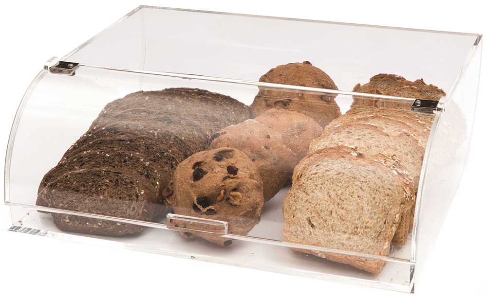 Rosseto Clear Acrylic Single Tier Bakery Case, 15 x 12.75 x 5.25 inch
