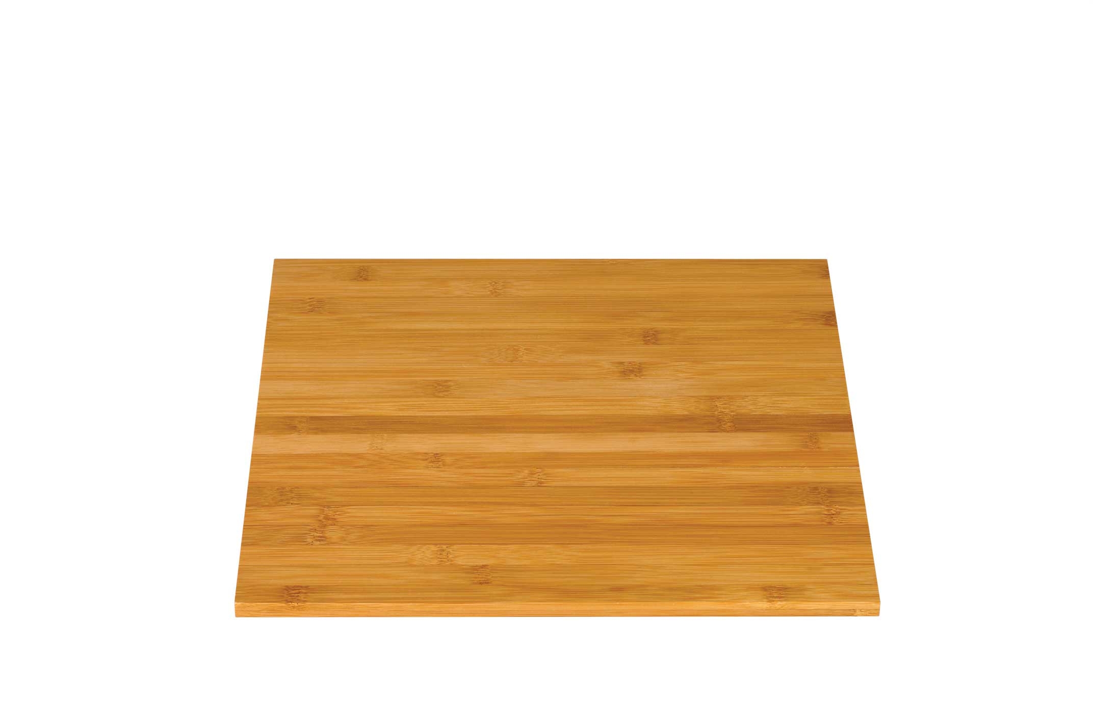 Rosseto 14 inch Square Bamboo Surface, 13.75 x 13.75 x 0.38 inch