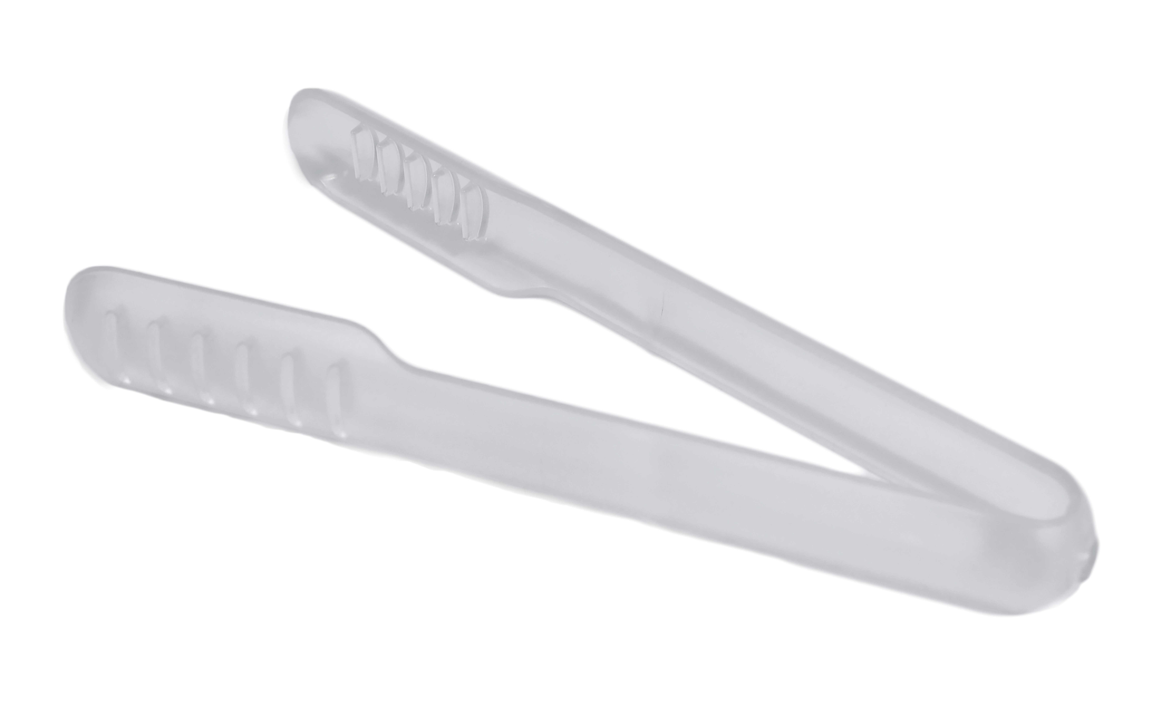 Rosseto Candy Buffet Clear Acrylic Plastic Tong, 8.5 x 1.5 x 1 inch