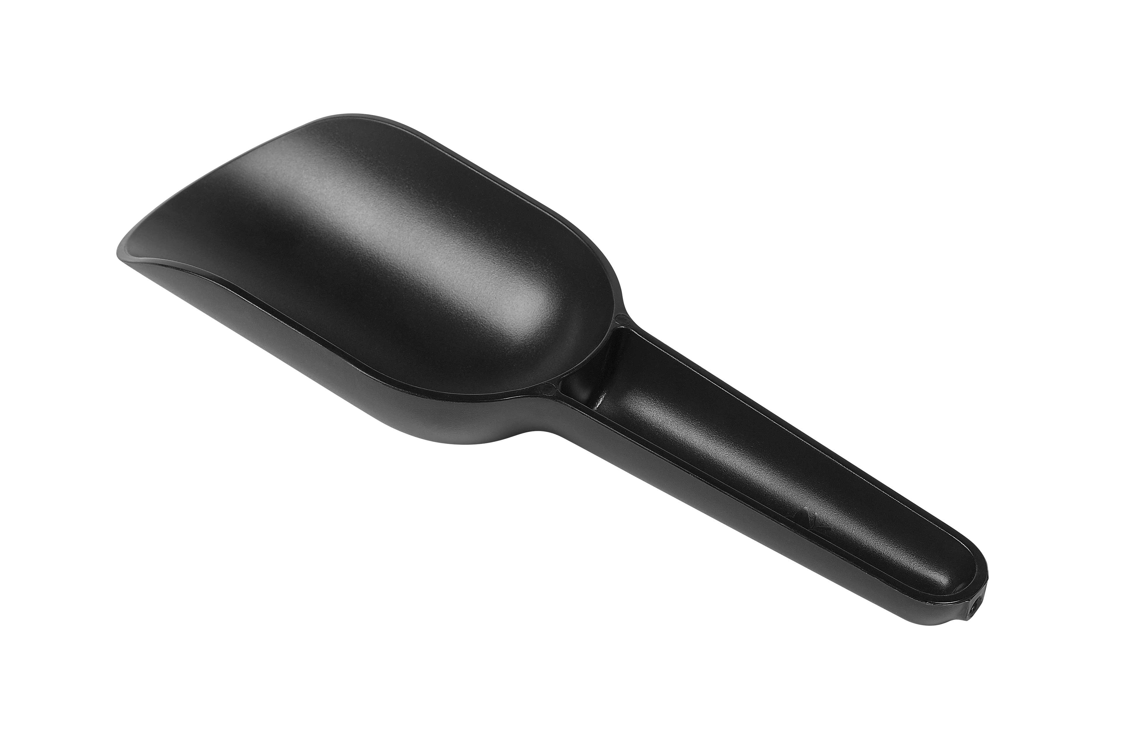 Rosseto Candy Buffet Black Acrylic Plastic Scoop, 9.5 x 3.0 x 1.5 inch
