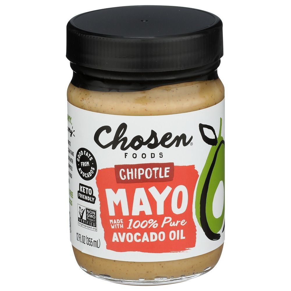 Chosen Foods Chipotle Mayo, 12 Ounce -- 6 per case