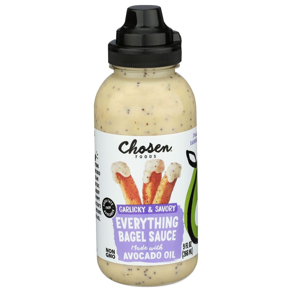 Chosen Foods Everything Bagel Sauce, 9 Fluid Ounce -- 6 per case