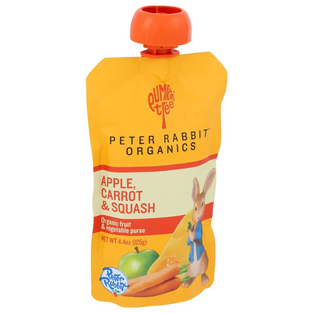 Peter Rabbit Organics Apple Carrot and Squash Baby Snacks, 4.4 Ounce -- 10 per case