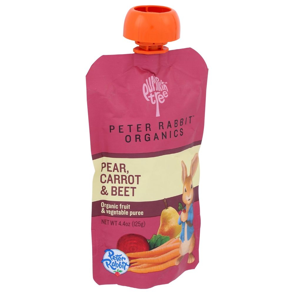 Peter Rabbit Organics Pear Carrot and Beet Baby Snacks, 4.4 Ounce -- 10 per case