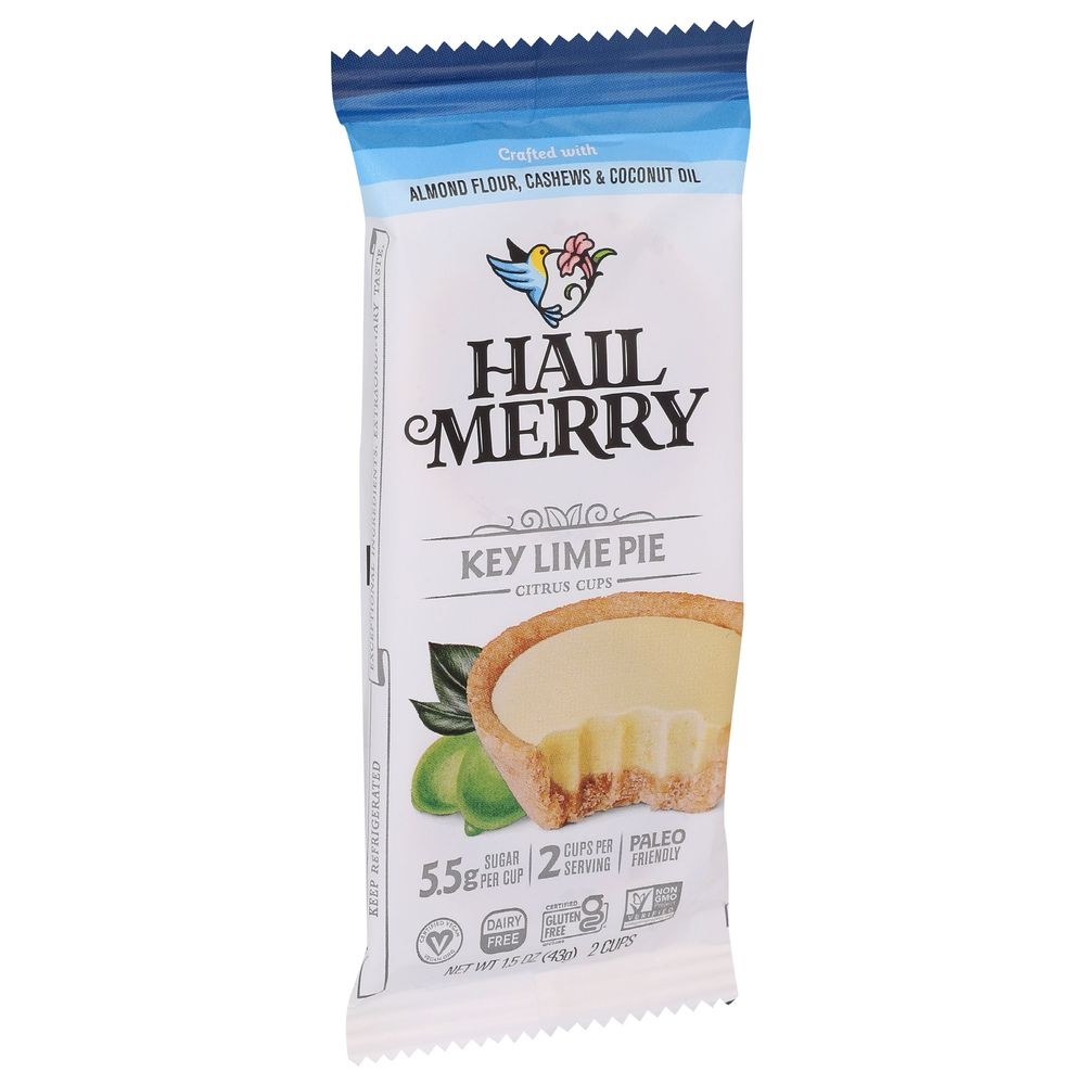 Hail Merry Citrus Key Lime Pie Cup, 1.5 Ounce -- 12 per case