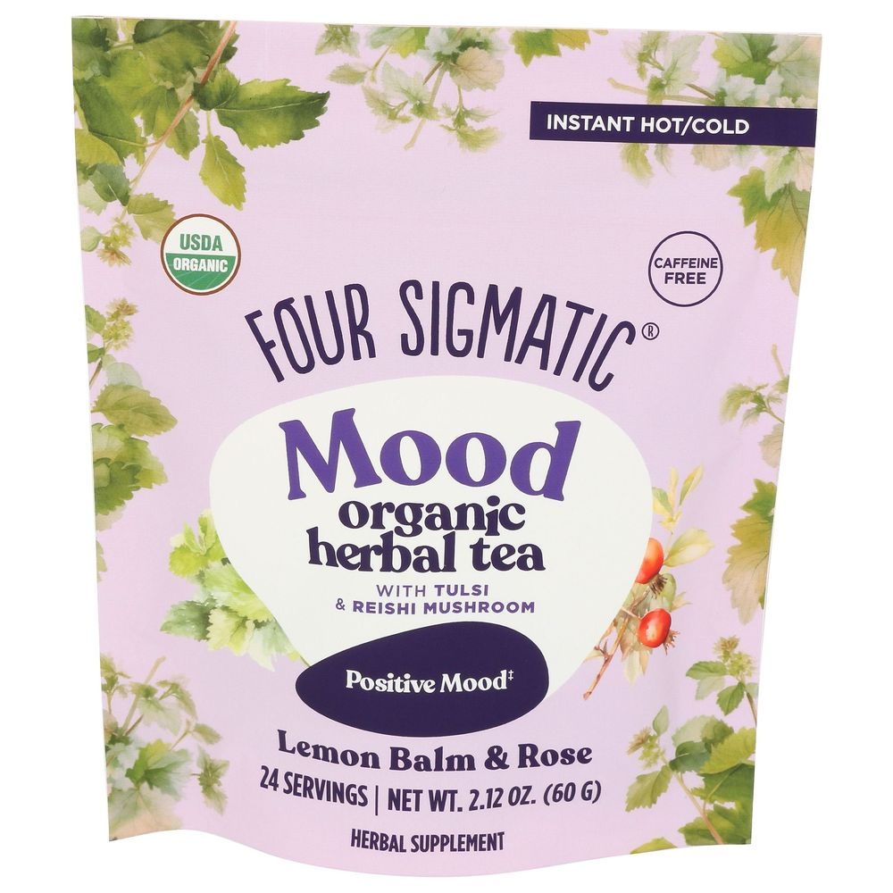 Four Sigmatic Organic Mood Herbal Tea, 2.12 Ounce -- 6 per case