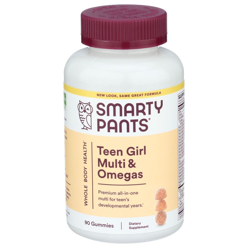 Smartypants Teen Girl Multi and Omega Gummies, 90 count