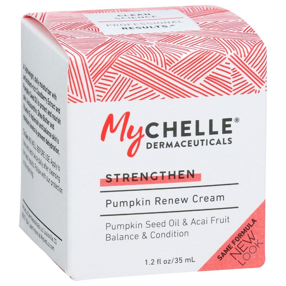 Mychelle Dermaceuticals Strengthen Pumpkin Renew Cream, 1.2 Fluid Ounce