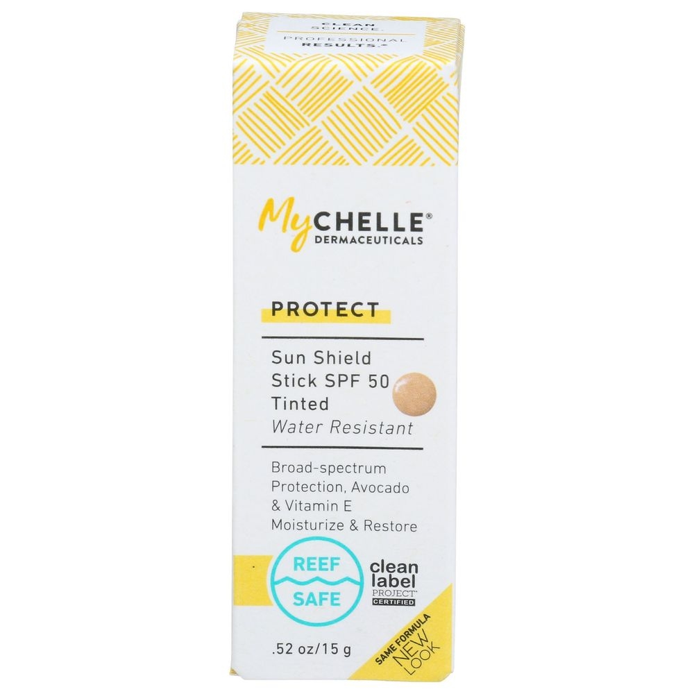 MyChelle Dermaceuticals Protect SPF 50 Tinted Sun Shield Stick, 0.5 Ounce