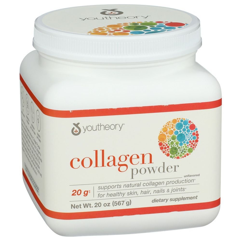 Youtheory Unflavored Collagen Powder, 20 Ounce