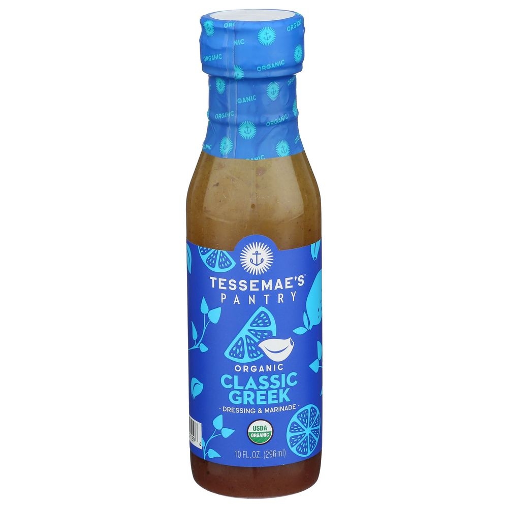 Tessemaes Classic Greek Dressing, 10 Ounce -- 6 per case