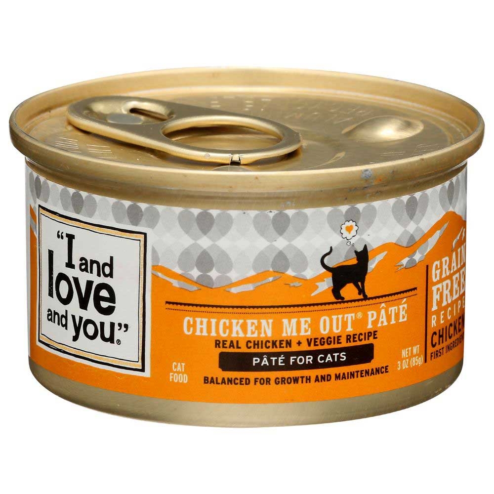 I and Love and You Chicken Pate with Veggies and Fruit Cat Food, 3 Ounce -- 24 per case.