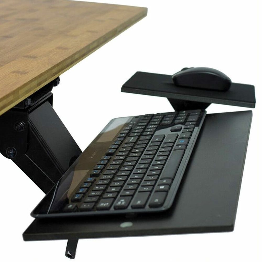 Uncaged Ergonomics Steel and Phenolic Resin KT1 Adjustable Ergonomic Keyboard Tray