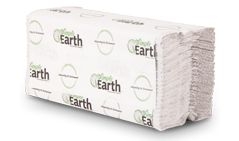 Simple Earth White C Fold Towel, 11.42 x 10 inch -- 2400 per case