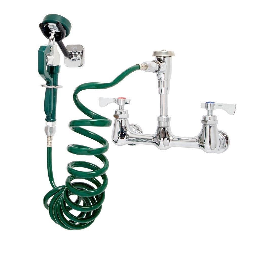 Krowne 8 inch Center Wall Mount Pet Grooming Utility Faucet
