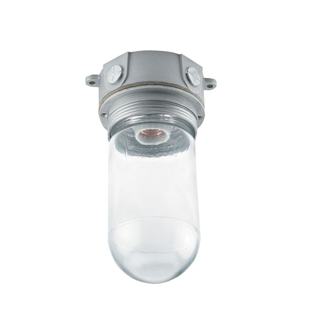Krowne Shatterproof Plastic Coated Glass Globe for Refrigeration Vaporproof Light Fixture