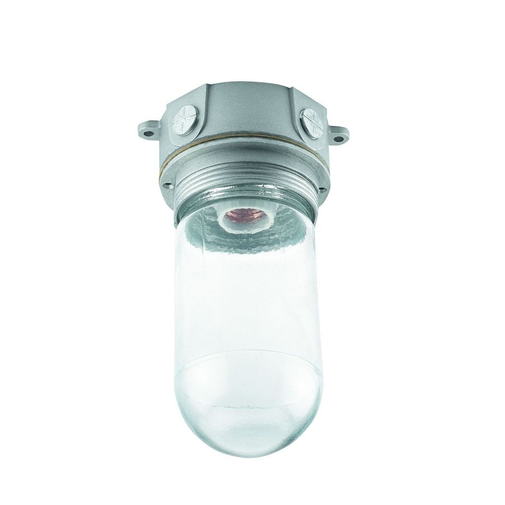 Krowne Tempered Glass Globe for Refrigeration Vaporproof Light Fixture