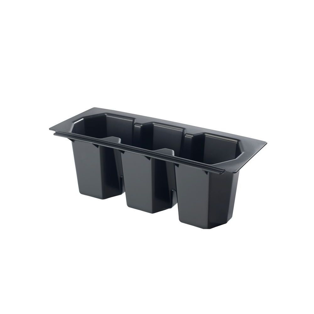Krowne 3 Bottle Plastic Bottle Well for KR19 Ice Bins