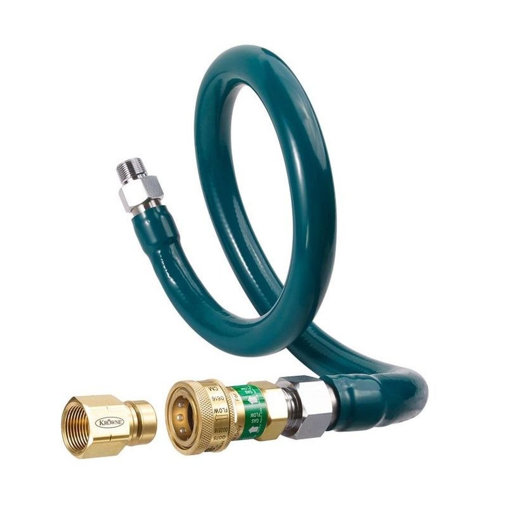 Krowne Gas Connector Kit with Quick Disconnect, 1 x 72 inch