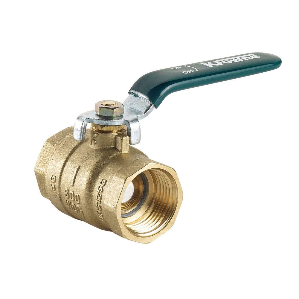 Krowne Gas Valve for Gas Connectors, 1 1/4 inch