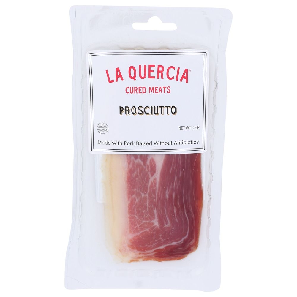 La Quercia Sliced Prosciutto, 2 Ounce -- 12 per case