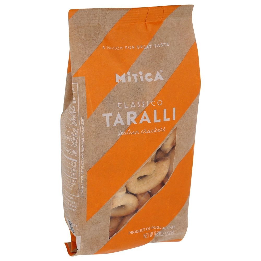 Mitica Classico Taralli Cracker, 8 Ounce -- 12 per case