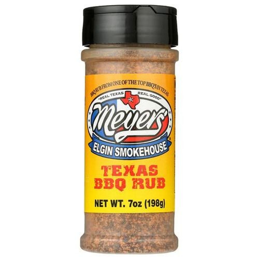 Meyers Elgin Smokehouse Texas BBQ Rub Seasoning, 7 Ounce -- 6 per case