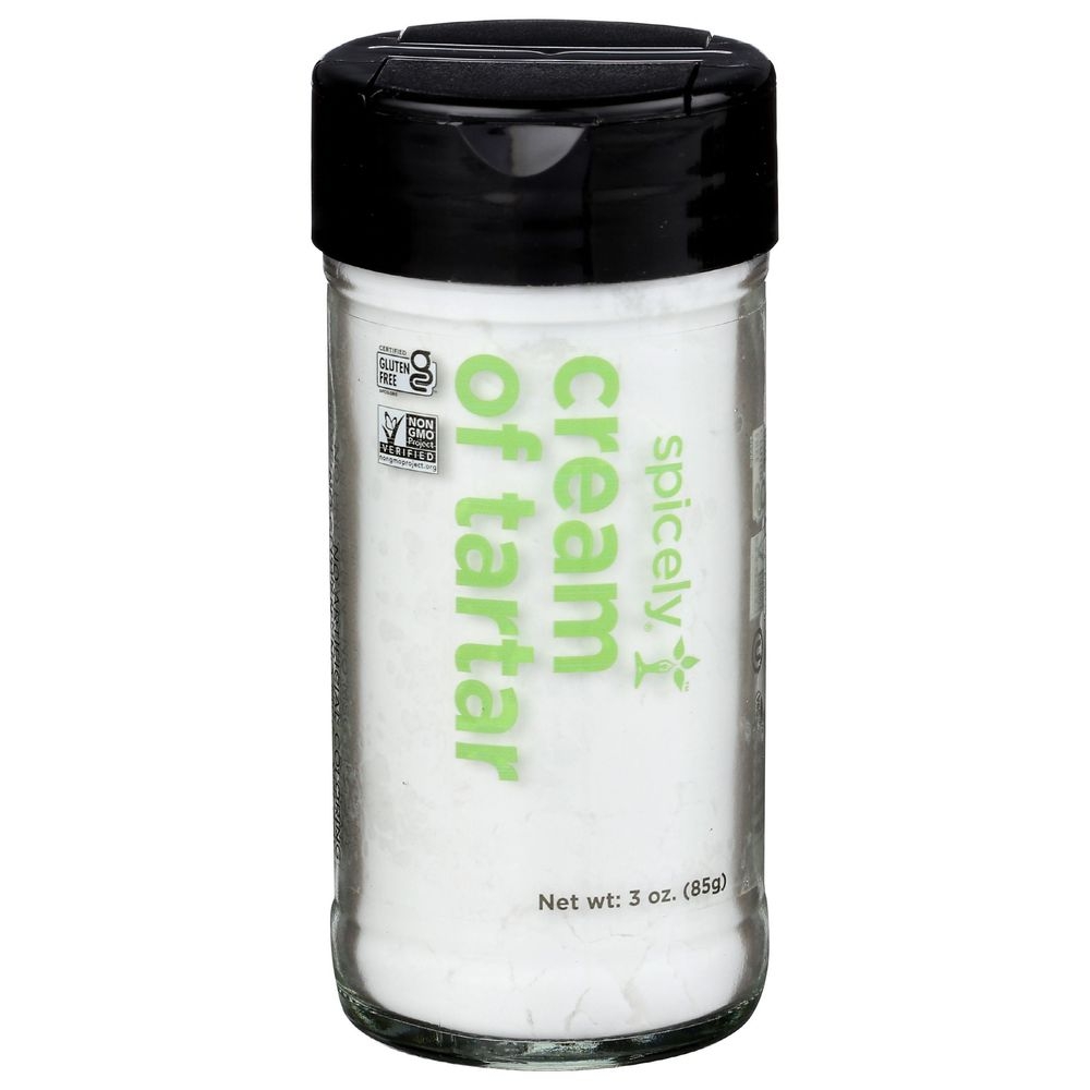 Spicely Organics NON-GMO Cream of Tartar, 3 Ounce Jar -- 3 per case