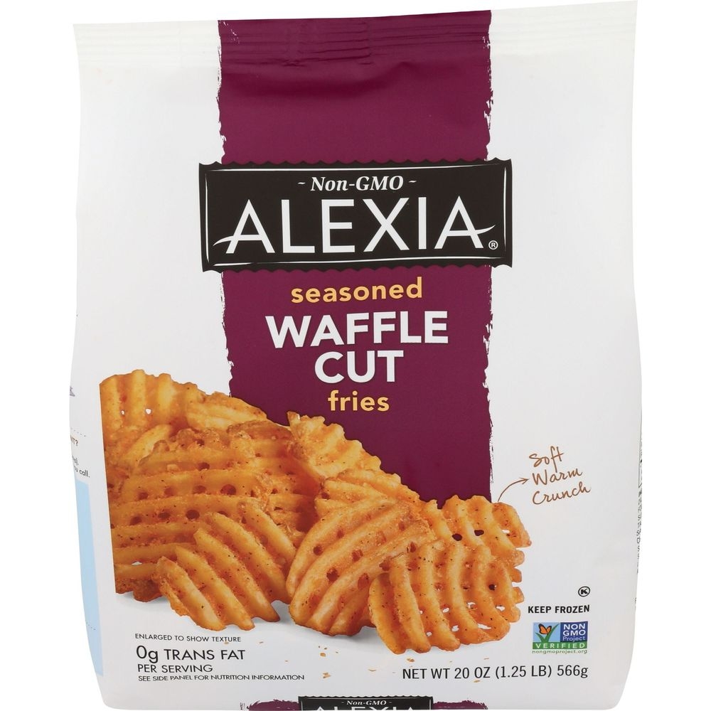 Alexia Seasoned Waffle Cut Fries, 20 Ounce -- 12 per case