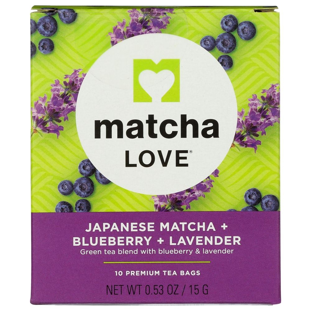 Matcha Love Japanese Matcha Plus Blueberry Plus Lavender, 0.53 Ounce -- 6 per case
