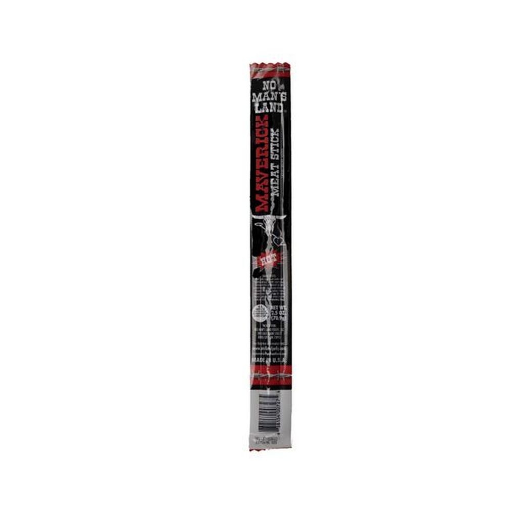 No Mans Land Hot Beef Stick, 2.5 Ounce -- 20 per case