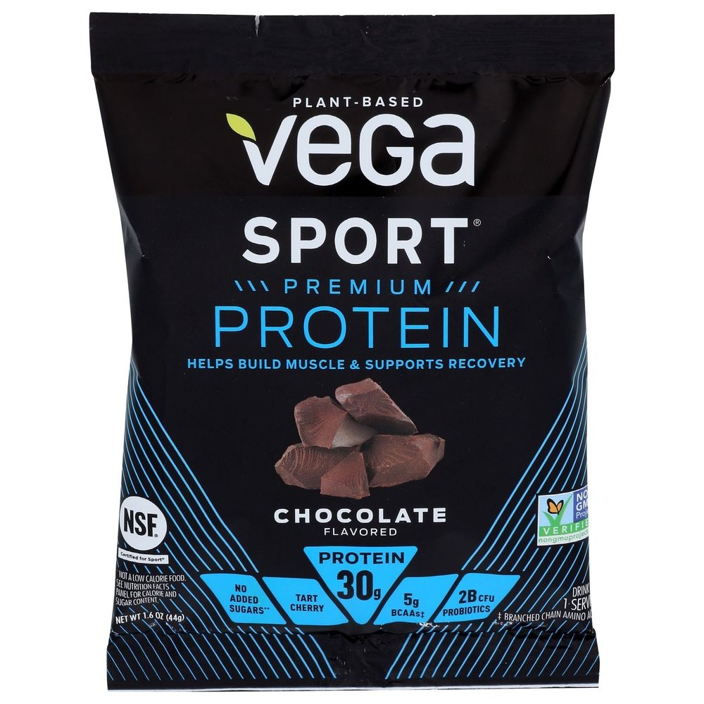 Vega Chocolate Flavor Protein Drink Mix, 1.6 Ounce -- 12 per case