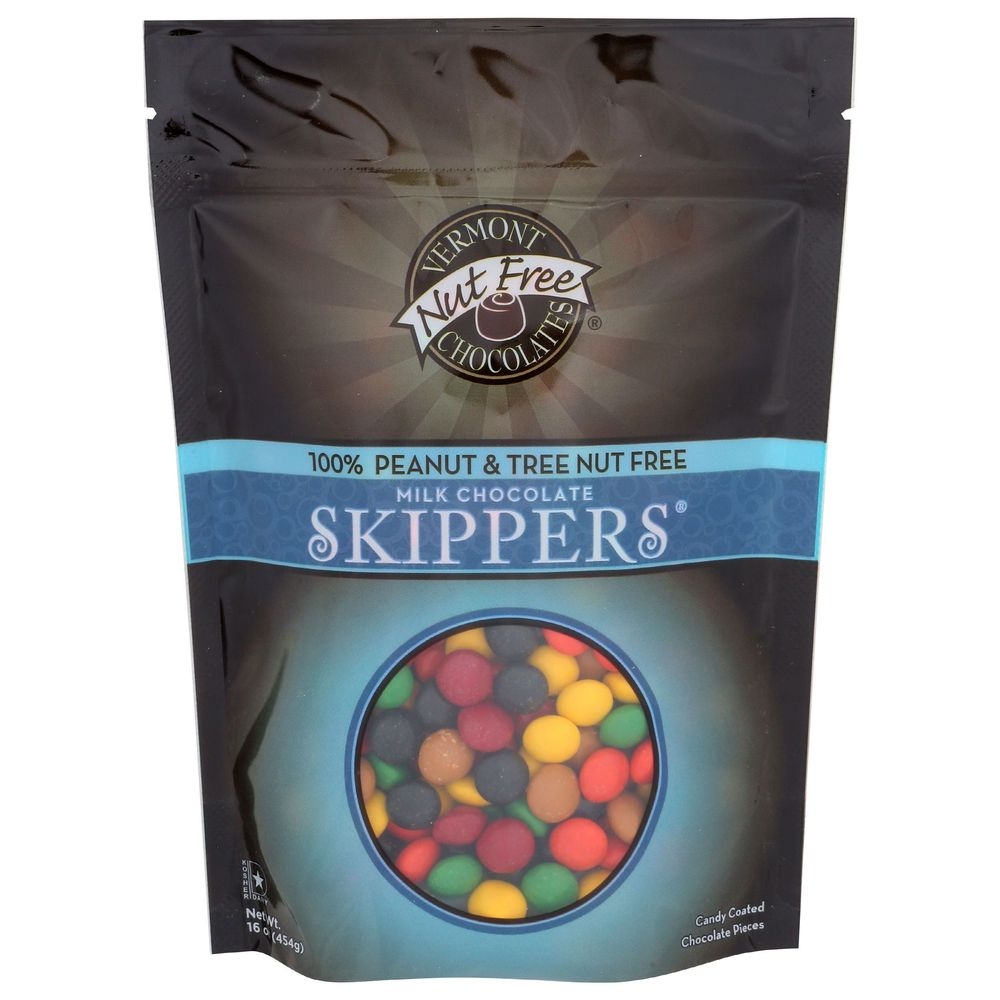 Vermont Nut Free Chocolates Skipper, 16 Ounce -- 12 per case