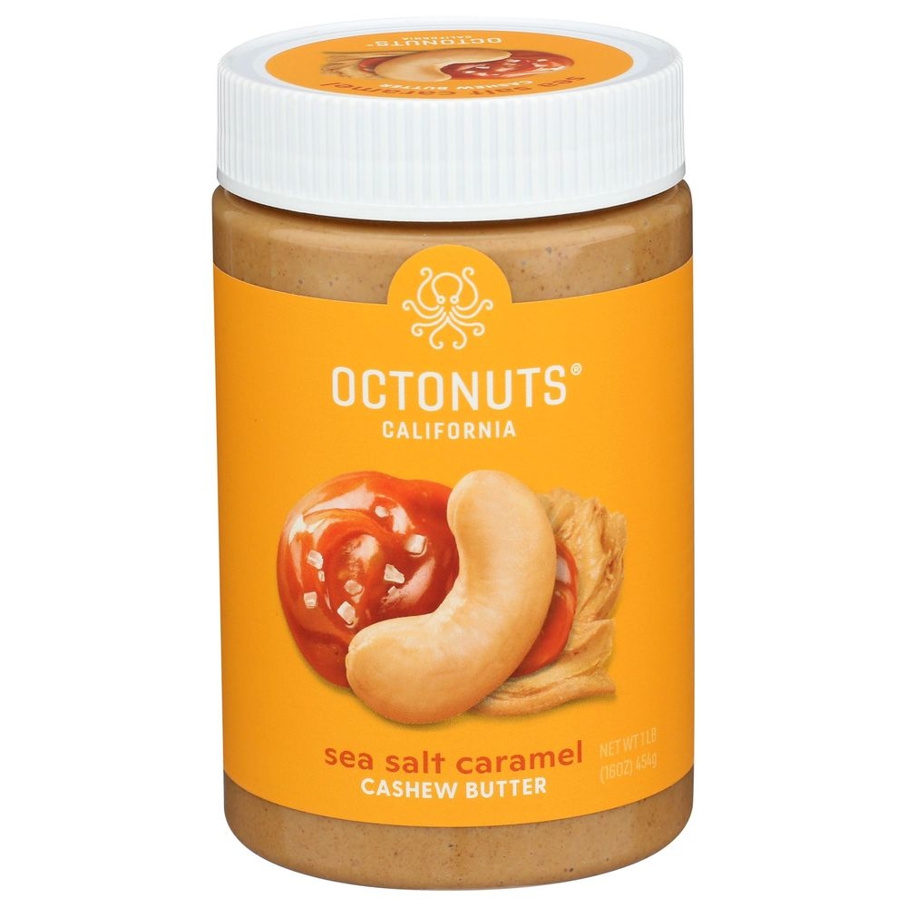 Octonuts Sea Salt Caramel Cashew Butter, 16 Ounce -- 8 per case