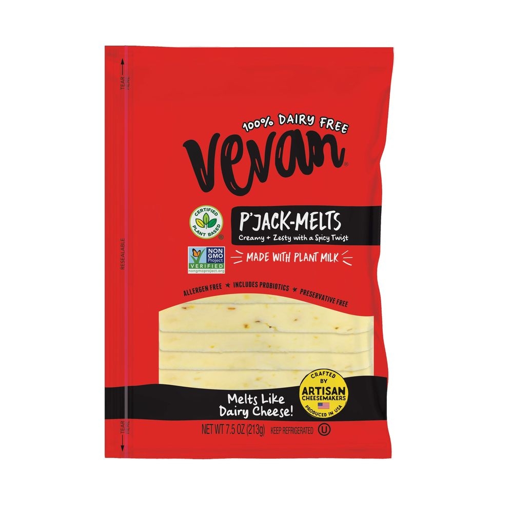 Vevan Sliced Pepper Jack Cheese, 7.5 Ounce -- 12 per case