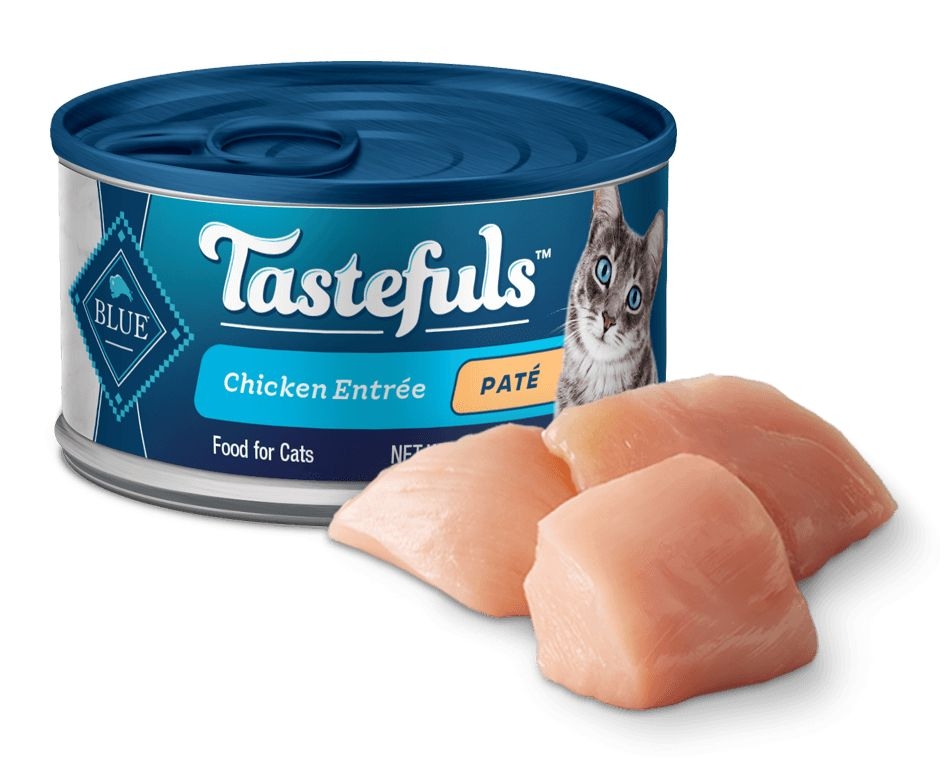 Blue Buffalo Tastefuls Chicken Pate Wet Cat Food, 5.5 Ounce -- 12 Per Case