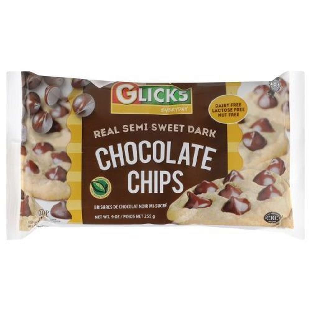 Glicks Chocolate Chip, 9 Ounce -- 24 per case