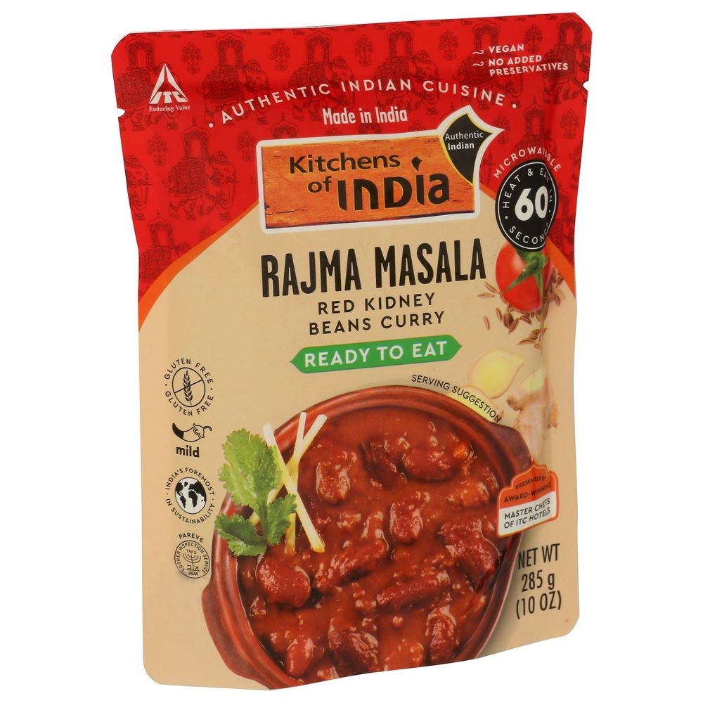 Kitchens of India Ready To Eat Rajma Masala, 10 Ounce -- 6 per case