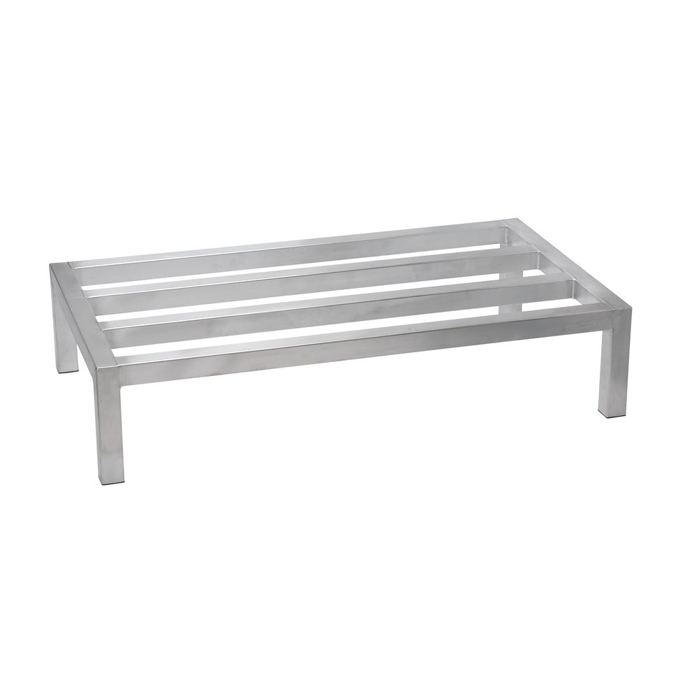 Winco ASDR-2036 Aluminum Dunnage Rack, 20 x 36 x 8 inch