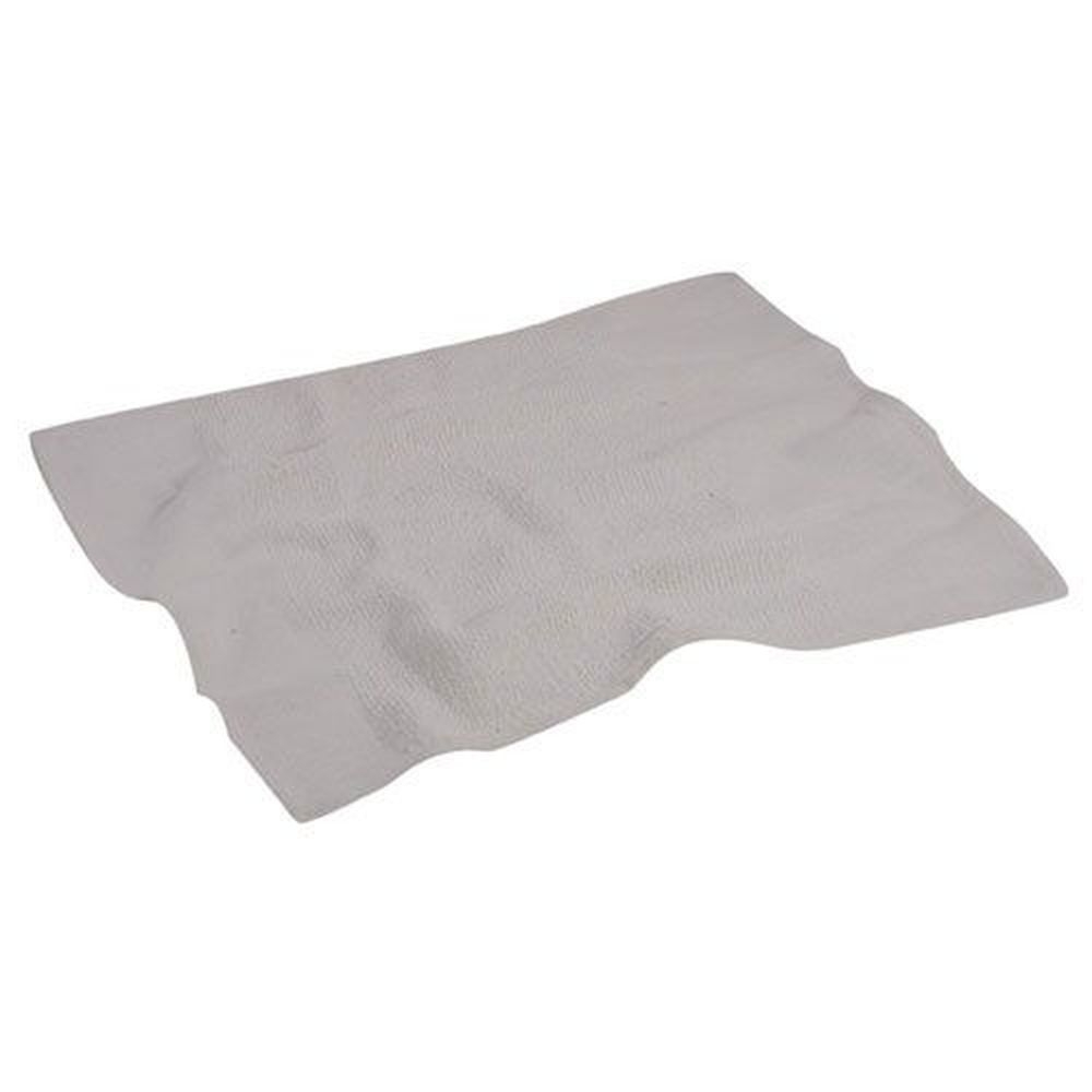 Winco BTW-30 White Bar Towel, 16 x 19 inch -- 12 per case
