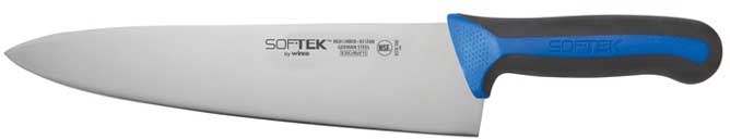 Winco SofTek Cooks Knife with Soft Grip Handle, 10 inch Length -- 36 per case