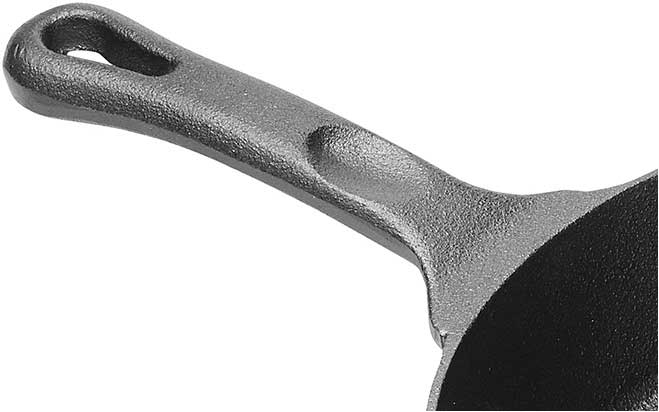 Winco FireIron Pre-Seasoned Square Cast Iron Grill Pan, 10 1/2 x 10 1/2 x 1 3/4 inch -- 4 per case