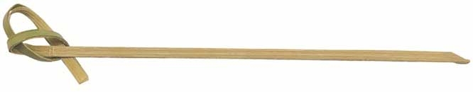 Winco Knotted Top Decorative Bamboo Food Pick, 4 inch Length - 100 pieces per pack -- 120 packs per case