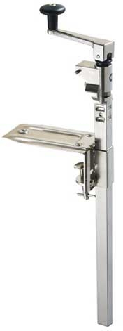 Winco Premium Heavy Duty Stainless Steel Manual Can Opener with Removable Blade, 8 7/16 x 4 x 25 1/2 inch -- 12 per case