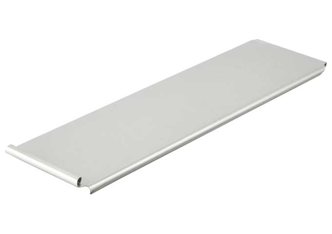 Winco Glazed Aluminized Steel Sliding Cover for HPP-20 16 inch Pullman Pan -- 12 per case