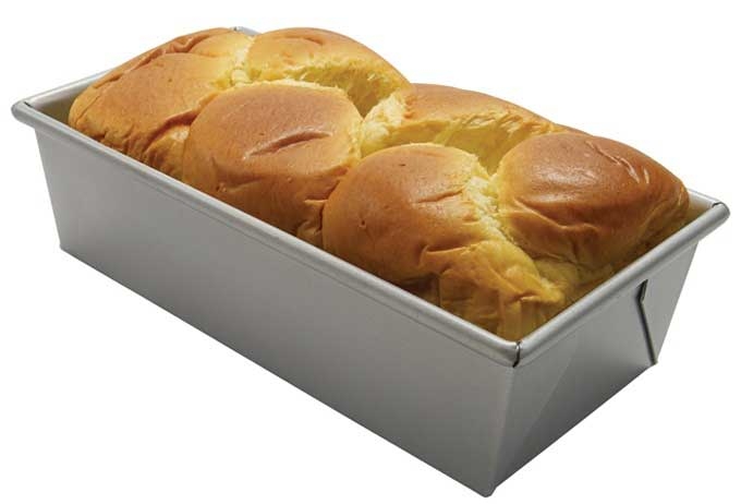 Winco Aluminized Steel Loaf Pan with Silicon Glaze, 12 1/4 x 4 1/2 x 2 3/4 inch -- 12 per case