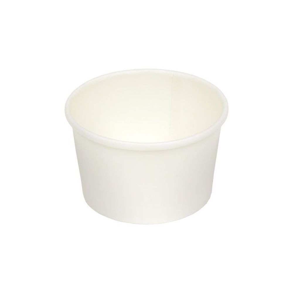 Inno-Pak White SBS Plain Soup Cup, 10 Ounce Capacity -- 500 per case