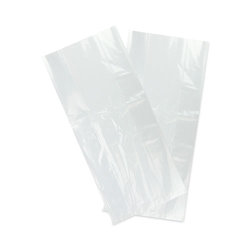 Fantapak Clear 2 mil Meat and Poultry Bag, 8 x 18 inch -- 500 per case