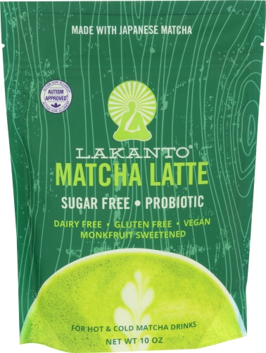 Lakanto Hot Matcha Latte Drinks, 10 Ounce -- 8 per case
