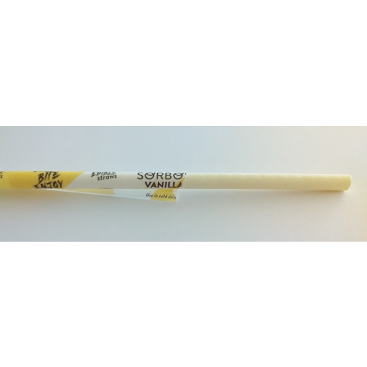 Sorbos Vanilla Straw, 200 count